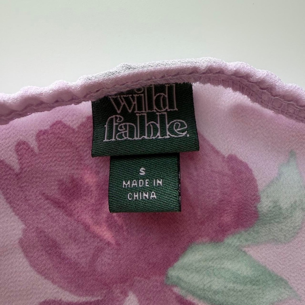 Fairy Floral Cami with Lace Details - Picture 4 of 5
